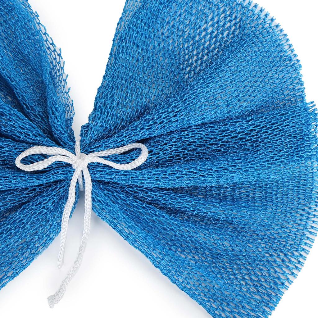 Exfoliating Net Exfoliating Bath Washcloth Towel Portable Bath Wash Towel Body Sponge for Softer Smoother Skin