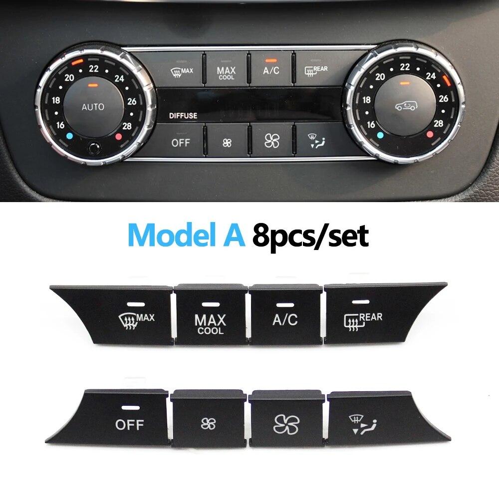 Car Console AC Heater Climate Control Switch Button For BENZ ML GL GLE GLS W166 X166 W292 ML350 ML550 GL350 GL450 GLE400 GLS450