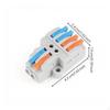 Wire Connector, 2 In 6 exit Junction Box, Quick Terminal Block, DIY Home Wiring 4 out other