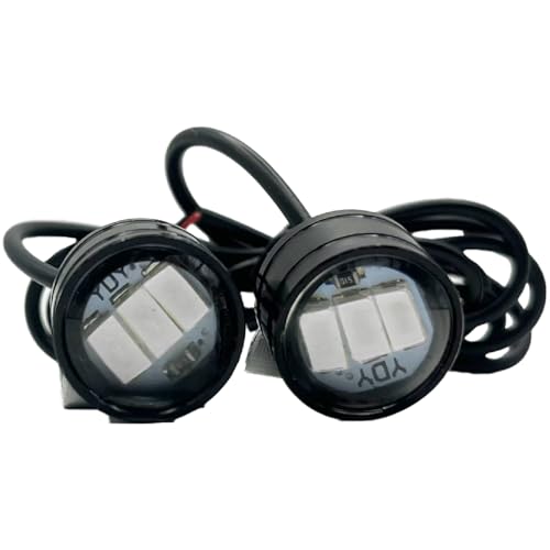 

LISPHOS Стробоскоп Светодиодная Противотуманная Фара Мотоцикл Светлячок Мотоциклетная Противотуманная Фара Стробоскоп Автомобильный Светлячок Светодиодный Свет Мигающий Светодиодный Светлячок Лампа Вспышка (2 Синий L