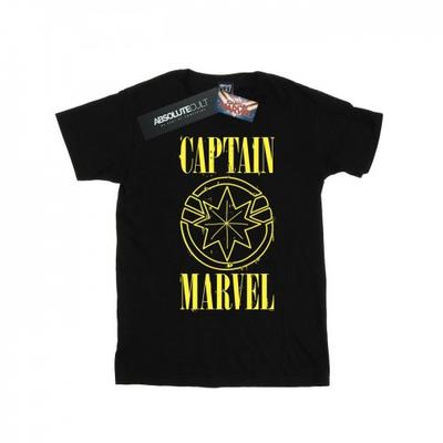 T-shirt Homme Logo Grunge Captain Marvel