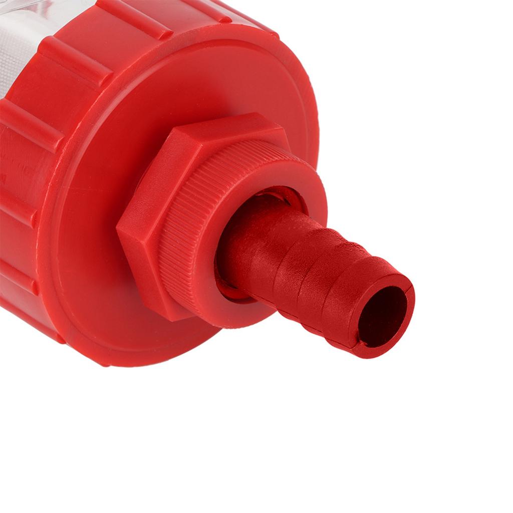 Swimming Pool V Clips, Garden Irrigation Pump Filter, Plastic Pump Filter for 1Celsius2 Hose Diameter, With Rod Connectors for Clean Rods