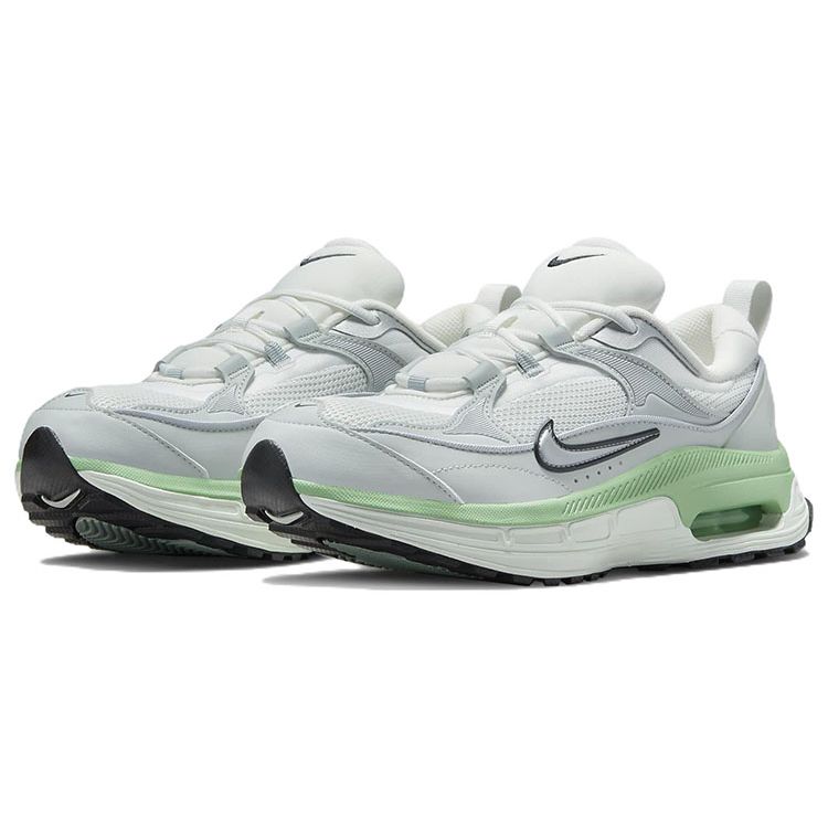 Nike Air Max Bliss White Silver Sage Women Sneakers Summit-White Metallic-Silver Black DH5128-103