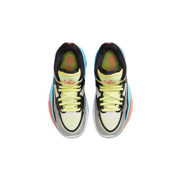 Nike Kyrie Infinity SE GS Baltic Blue Crimson Kids Sneakers White Citron-Tint Bright-Crimson DJ1172-112