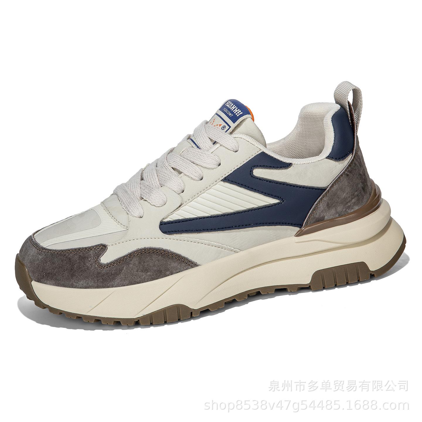 

High quality four seasons new trendy casual shoes breathable comfortable sports shoes soft sole comfortable Forrest Gump shoes 39