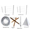 ART&LIVING Simulated Barbed Wire Obstacle Training Fence