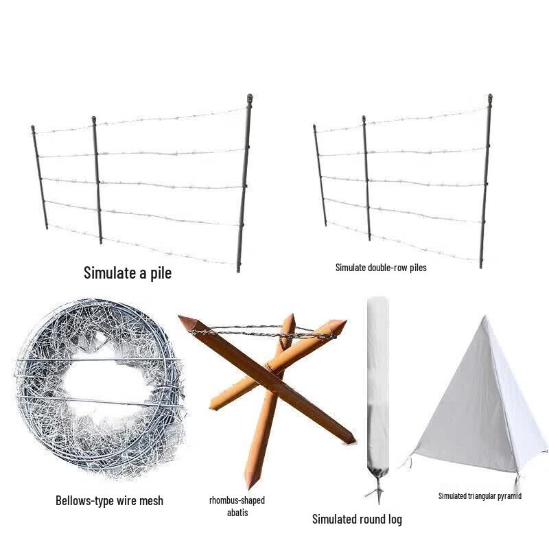ART&LIVING Simulated Barbed Wire Obstacle Training Fence