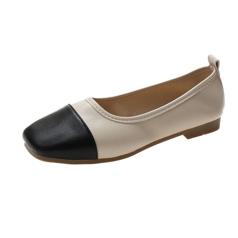 Frühling Mesh Flats Frauen Square Toe Täglichen Loafers Atmungsaktive Flats Fahren Schuhe Bootsschuhe Frau Flats