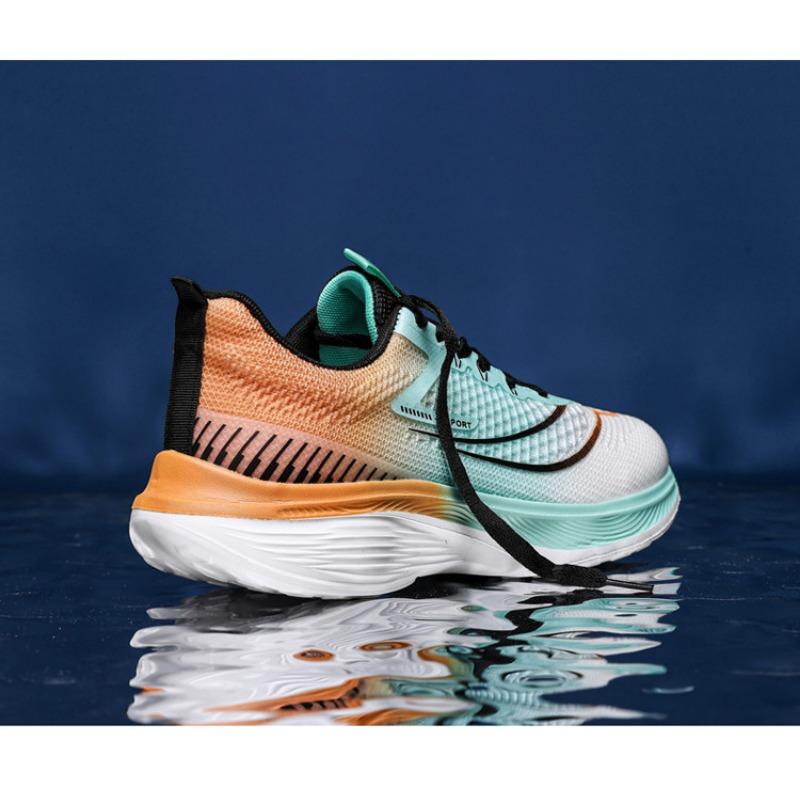 Running Shoes Versatile Men's Shoes Lightweight Comfortable Breathable Mesh Student Casual Shoes Shock-absorbing
