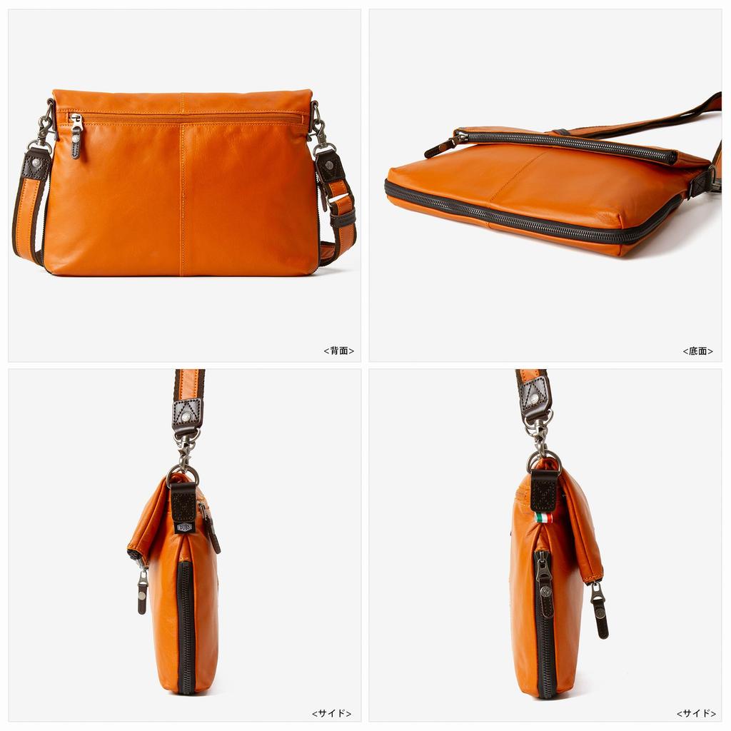 [Doubles] Shoulder Bag Clutch Harvest Label VLR-1656 Camel