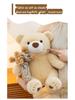 Cute Cartoon Hairband Teddy Bear Plush for Valentine's Confession Gift