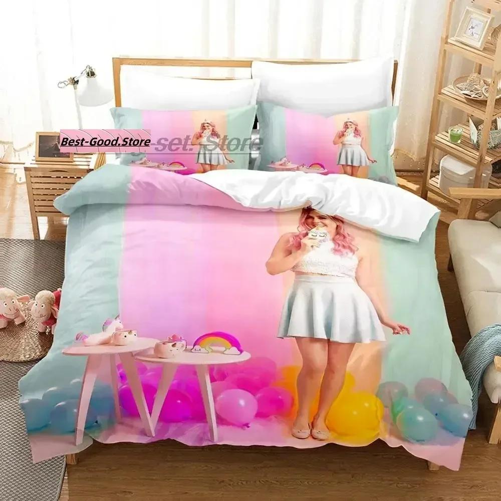 Mis Pastelitos Bedding Set Single Twin Full Queen King Size Bed Set Aldult Kid Bedroom Duvetcover Sets Anime bed sheet set