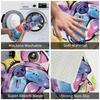 Pug Colorful Pugs Art Dog Pet Lover Floor Door Bathroom Kitchen Mat Anti-Slip Indoor Cute Pet Doormat Toilet Entrance Carpet Rug