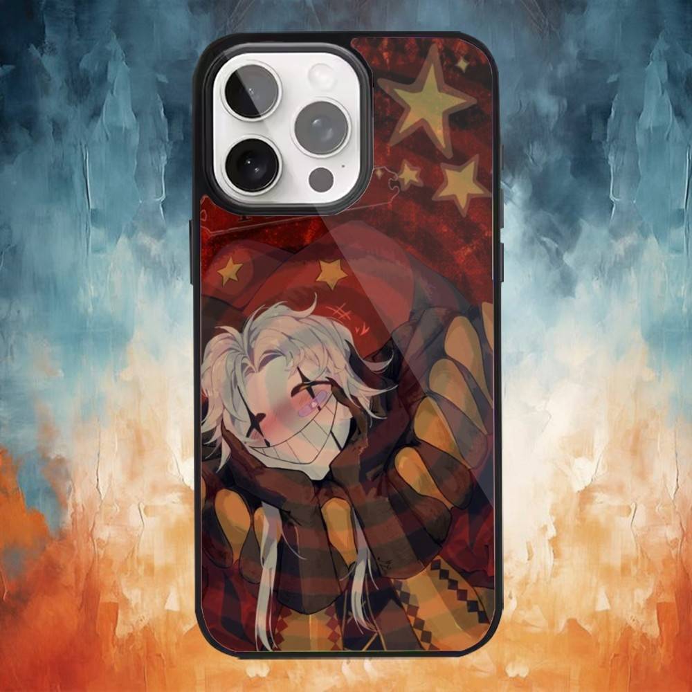 

P-Pierrot T-The Freak CircusS Phone Case For iPhone 17,16,15,14,13,12,Plus,Pro,Max For Magsafe Magnetic Wireless Charge iPhone12