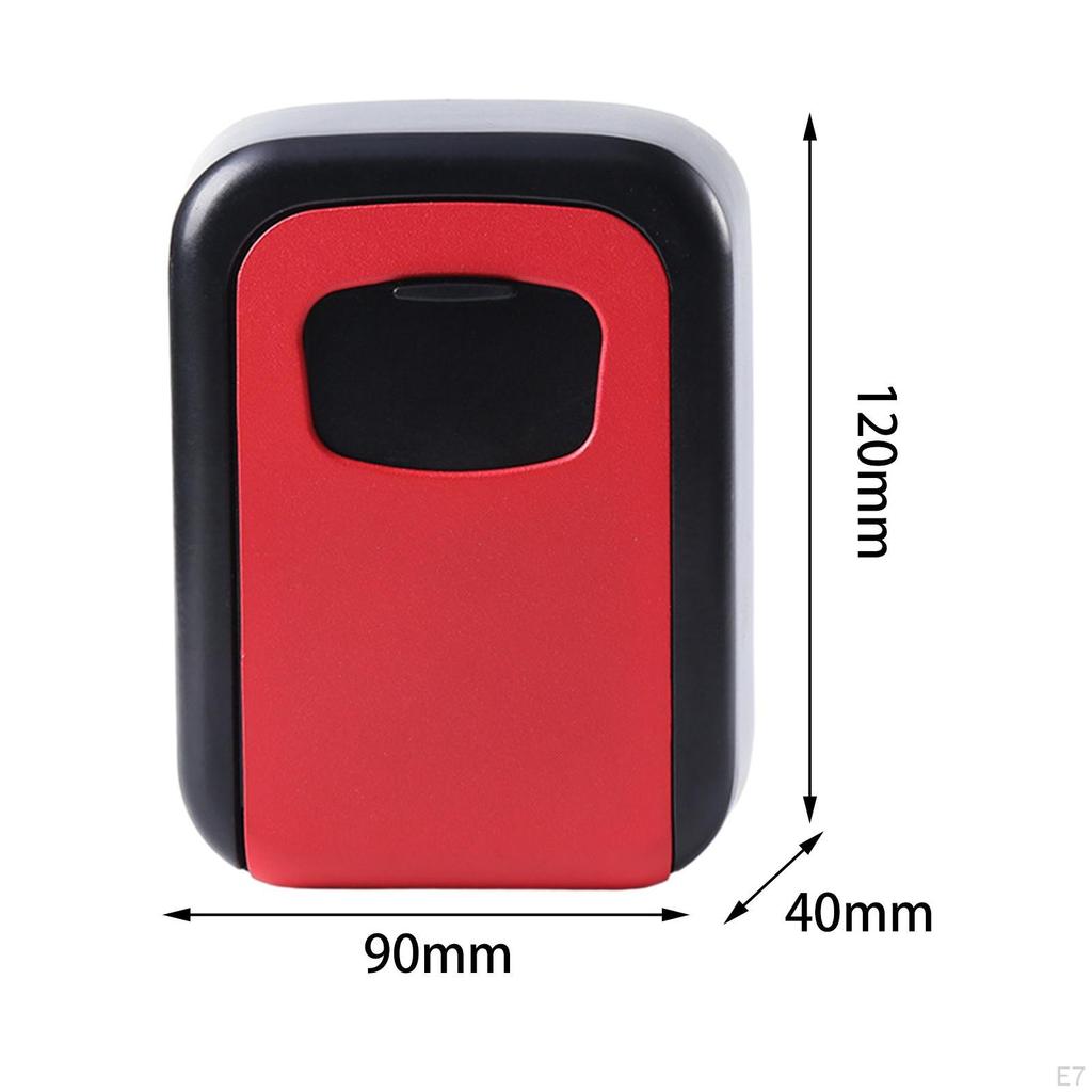 Box Key Cabinet Organizer Indoor Outdoor Wall Mounted Password Case Portable Storage for