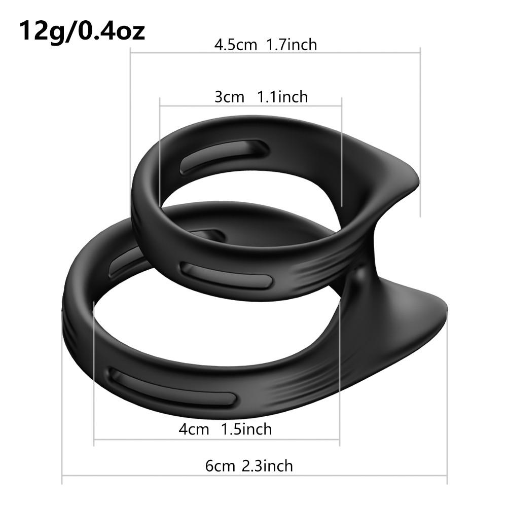 Double Men's Ring Penis Cock Ring Delay Ejaculation Couple Ring Dick Accessories for Sex Games Sexulaes Toys