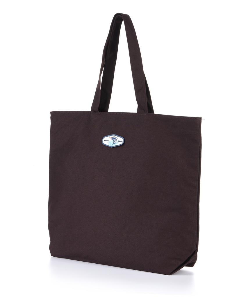 The-Abon Fisherman Cotton Big Tote Bag Black