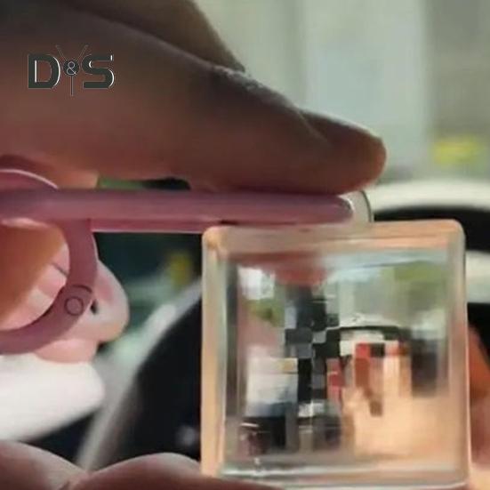 Pixel Lens Schlüsselanhänger Anhänger Fotografie Optisches Design Pixel World Fotografie-Tool Einfach zu verwendende Pixel Lens Befestigung