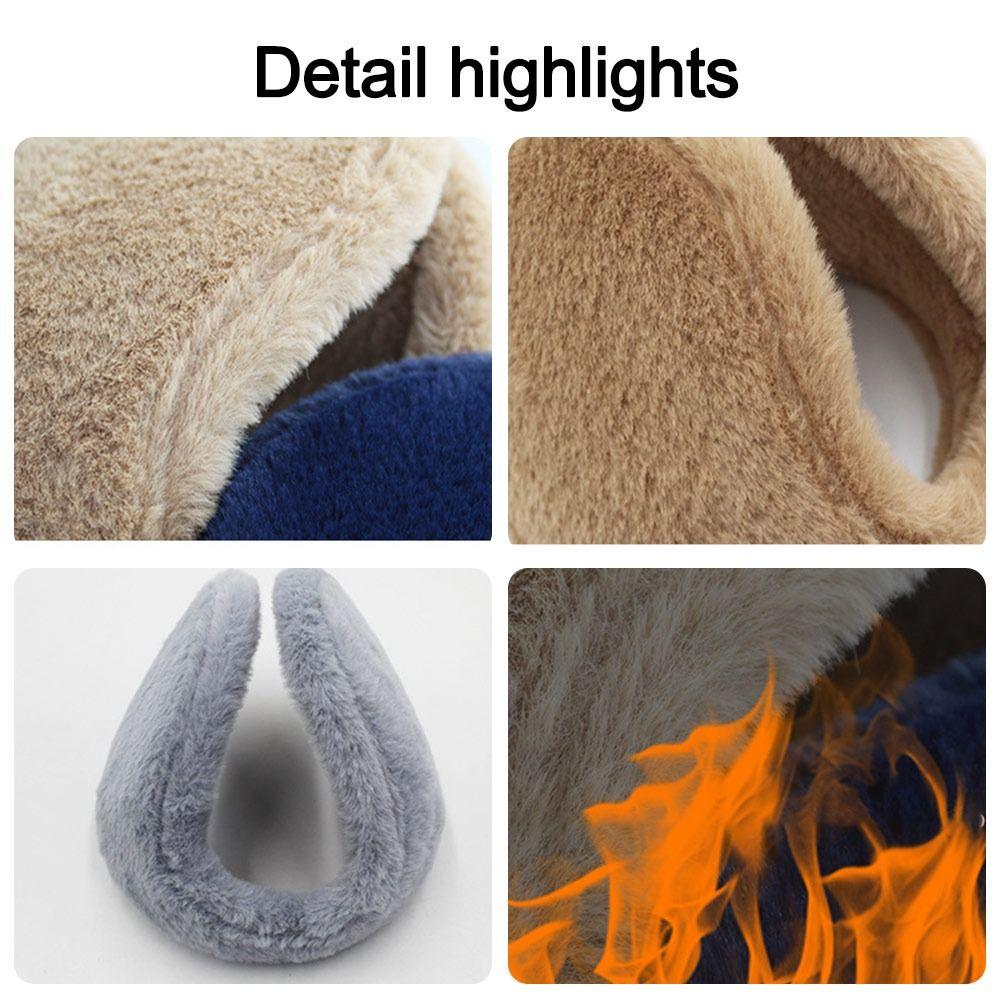 Thicken Windproof Earmuffs Autumn And Winter Keep Warm Plush Ear Muff Ear Warm Protector Outdoor Cycling Warmer Soft Ear Muffs