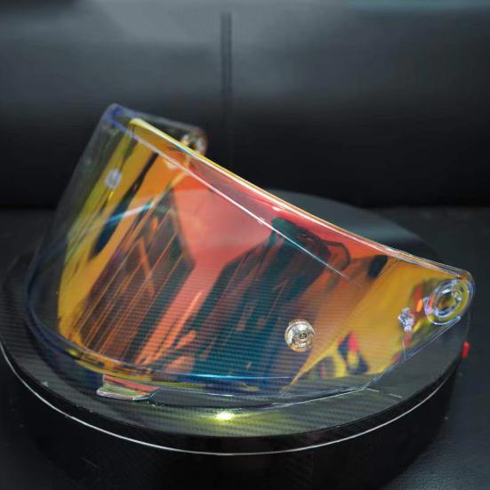 Helma Čelní sklo Noční vidění Ochranné Průhledné Celobličejové REVO Helma na motorku Skleněná čočka pro KYT NFR NXR