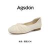 Augustine Shallow Mouth Single Shoes Women's 2025 New Summer Skirt Soft Sole Low Heel Mary Jane Ballet Flat Shoes