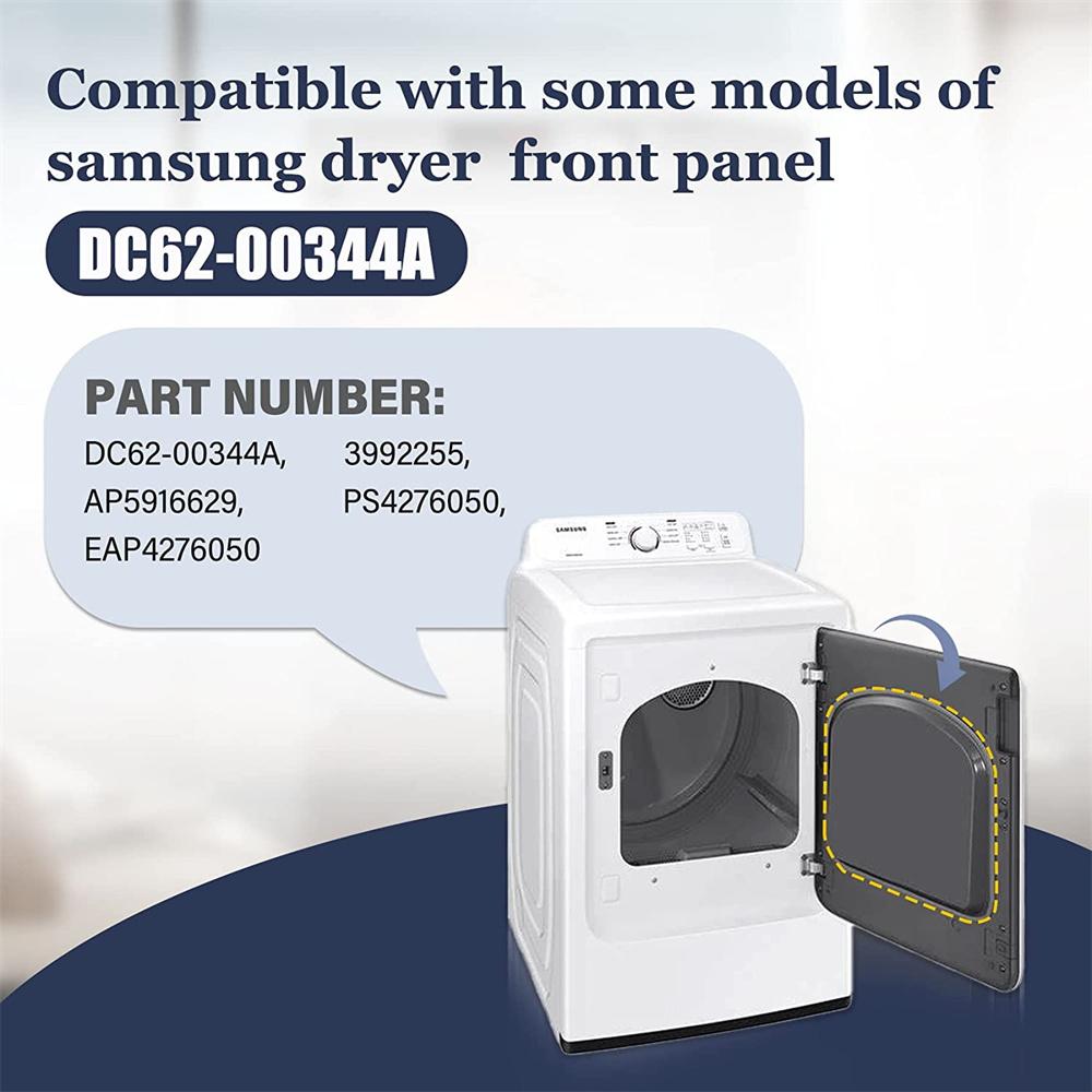 1PC New Dryer Door Air Seal For 3992255 PS4276050 DV19J3000GW/AX-SAM DC62-00344A