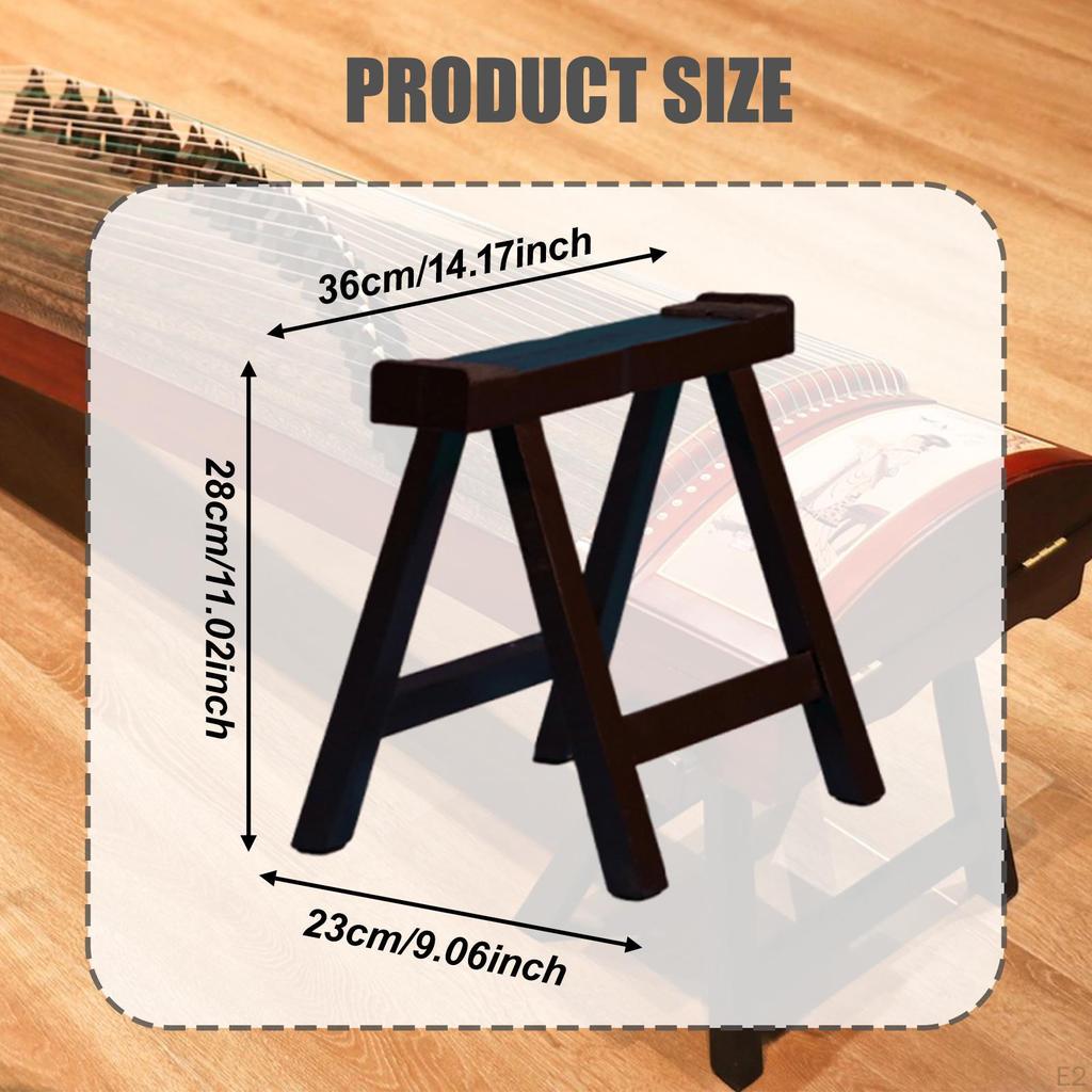 Guzheng Ständer Display Stabiler Halt Professionell Tragbar Lernständer Halter für Band