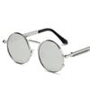 Vintage Punk Style Sunglasses Men Retro Round Metal Frame Women Sun Glasses Fashion Eyewear  Mujer UV400