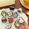 1Pair Cute Ins Animated Fruit Cartoon Decoration Gift Sealing Clip Note Clip Pp Clip For Students Office Accessories