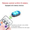 1/2/4/6pcs Wireless LED Strobe Light Car Decor Atmosphere Light 8 Color Rechargeable Led Lights Anti-Collision LED Warning Light