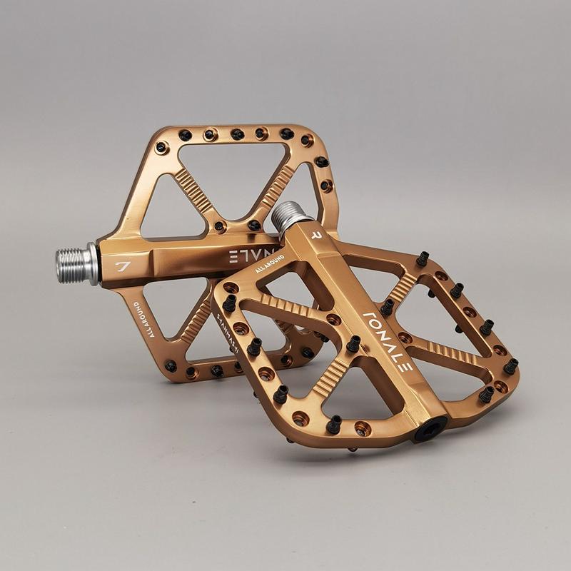 MTB Bicycle Pedal Titanium Non-Slip CNC 3 Bearing Aluminum Alloy Bike Pedals Cycling Foot Pedals for Mountain Bike Accessories