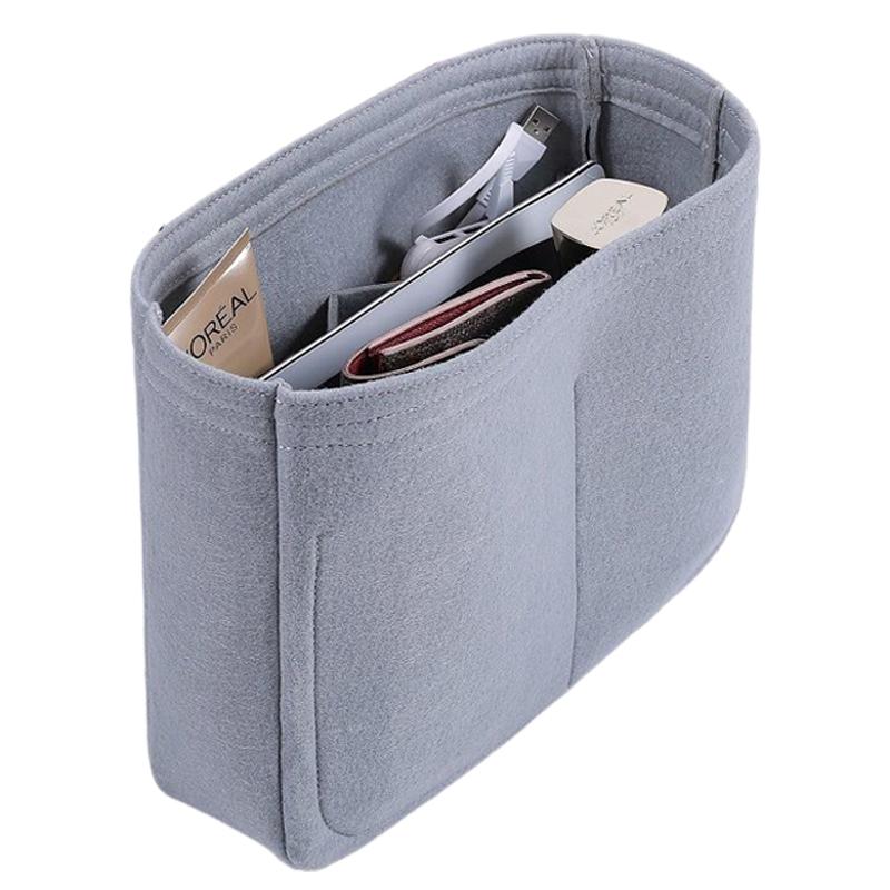 EverToner For H Evelyne 16 29 33 Insert Bag Felt Makeup Organizer Bag Inner Purse Portable Base Shaper