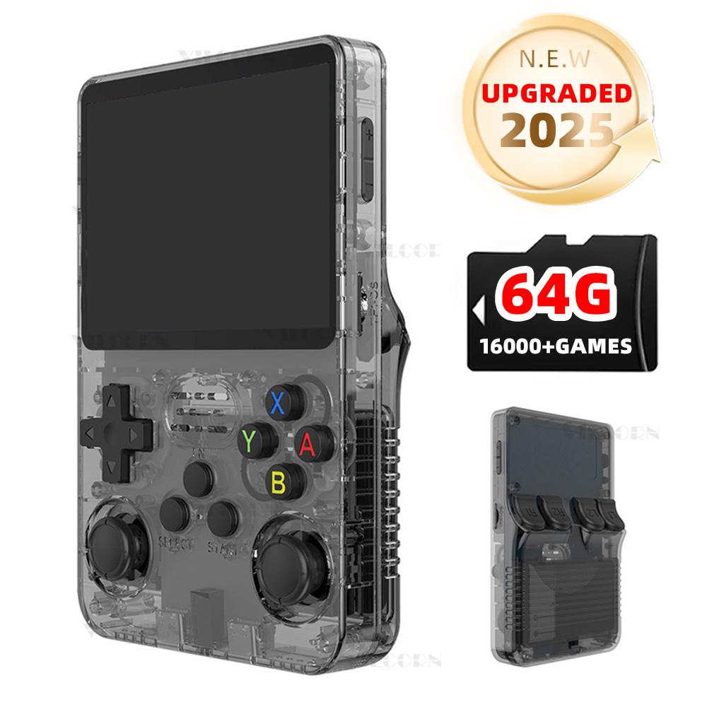 2025 Upgraded R36S Retro Game Console 50+ Simulators 3.5 Inch HD Screen Portable Gaming Handheld Support WiFi Online Battles