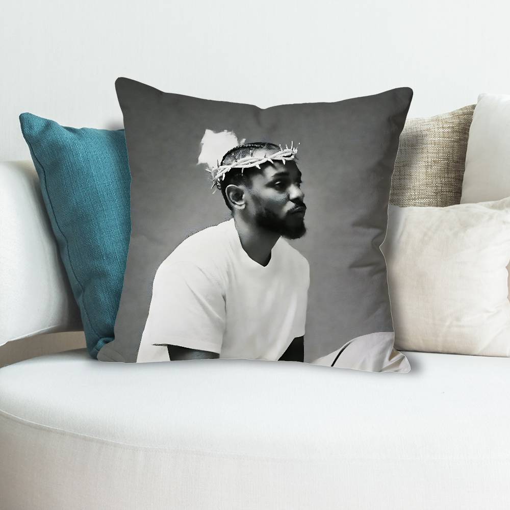 kkendrick Rapper llamar Various Sizes Square Pillow Case For Car Home Bedchamber Decor Custom Valentine gift