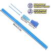 Plastic Vacuum Cleaner Extension Tube Long Reach Long Flat Tube  Vacuum Cleaner Accessories