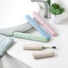 Nordic Portable Toothbrush Storage Case: Eco-Friendly, Dustproof, and Travel-Friendly