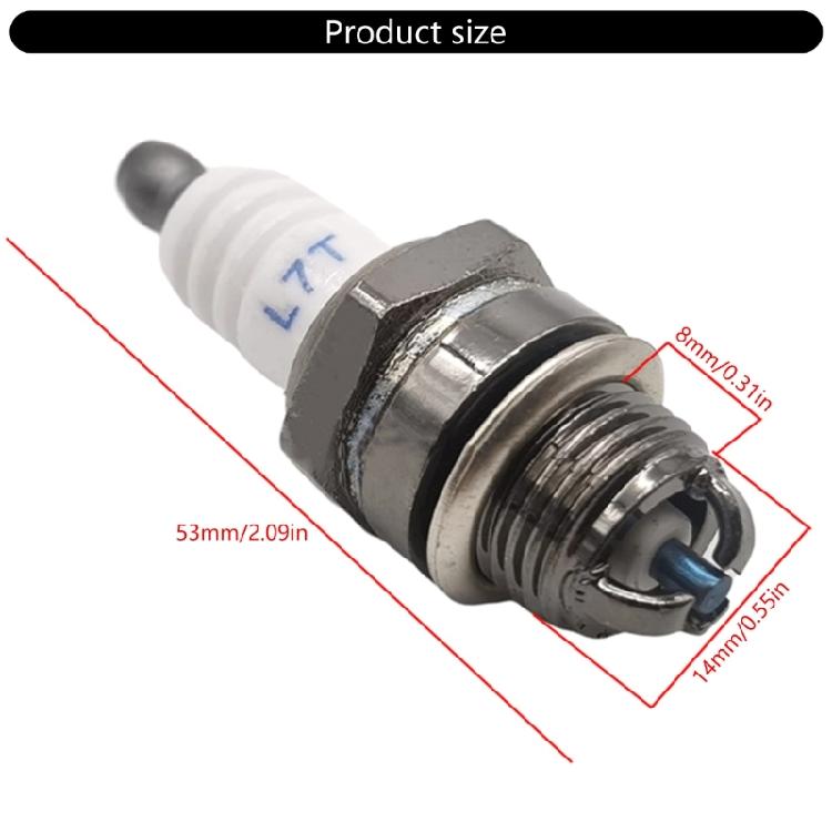 Spark Plugs L7T for 2 Strokes 33cc 43cc 47cc 49cc Pocket Bike Scooter Chainsaw Trimmers Strimmers Lawn Mower Accessories