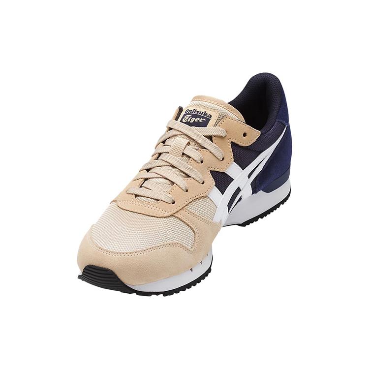 Onitsuka Tiger Alvarado Low top Casual Shoes Unisex Khaki Blue Patchwork D6C4N-5801