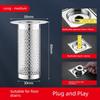 304 Stainless Steel Floor Drain Deodorizer, Sewer Filter Net, Anti-Clogging Device, Efficient Drainage, Universal for Sinks