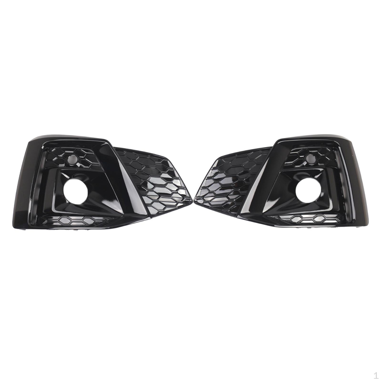 

2 шт. Накладки-безели на передние противотуманные фары, Легкая установка для обслуживания 8W6807681T Левая Правая сторона