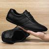 Fashion Business Office Leather Oxford Shoes Men Lace Up Adults Footwear Man Casual Shoe Classic Retro Style Daily Commute Casual Shoes