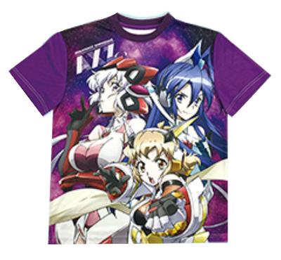 BANPRESTO Senki Zesshou Symphogear AXZ Full Color T-Shirt A Free Size