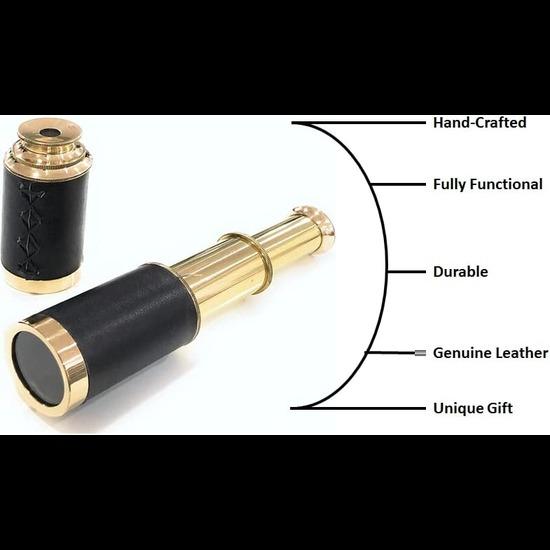 

Старинный карманный телескоп, подзорная труба в винтажном стиле, 6-дюймовый телескоп! Морской подарок