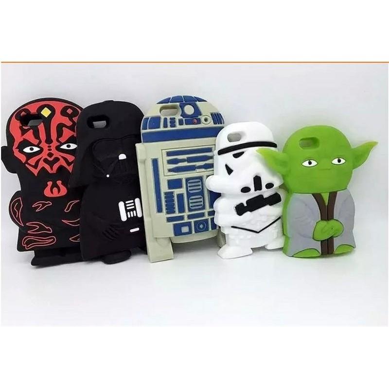 

Star Wars Silicone Phone Case For Iphone16 Pro Max With 3d Relief And Drop Protection For Kids And Teens DarthVader-iphone6p