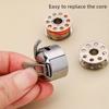 Bobbin Case with Metal Bobbins Set Steel Sewing Machine Parts Accessories for Household Home Use Sewing Replacement Repair Kits