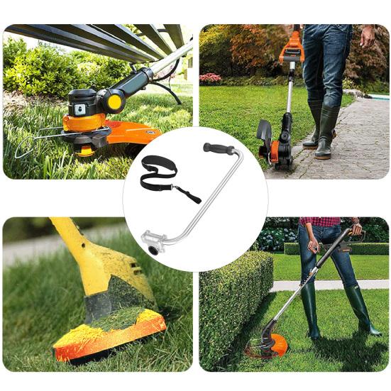 xiaobudian Trimmer Handle, Weed Eater Handle Extension, Ergonomic String Reduces Arm Fatigue Back Strain for Yard Care Landscaping