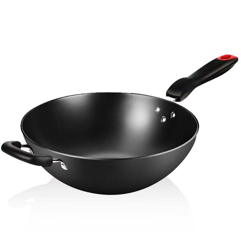 Chui Da Huang 32cm Heritage Antihaft-Gusseisen-Wok