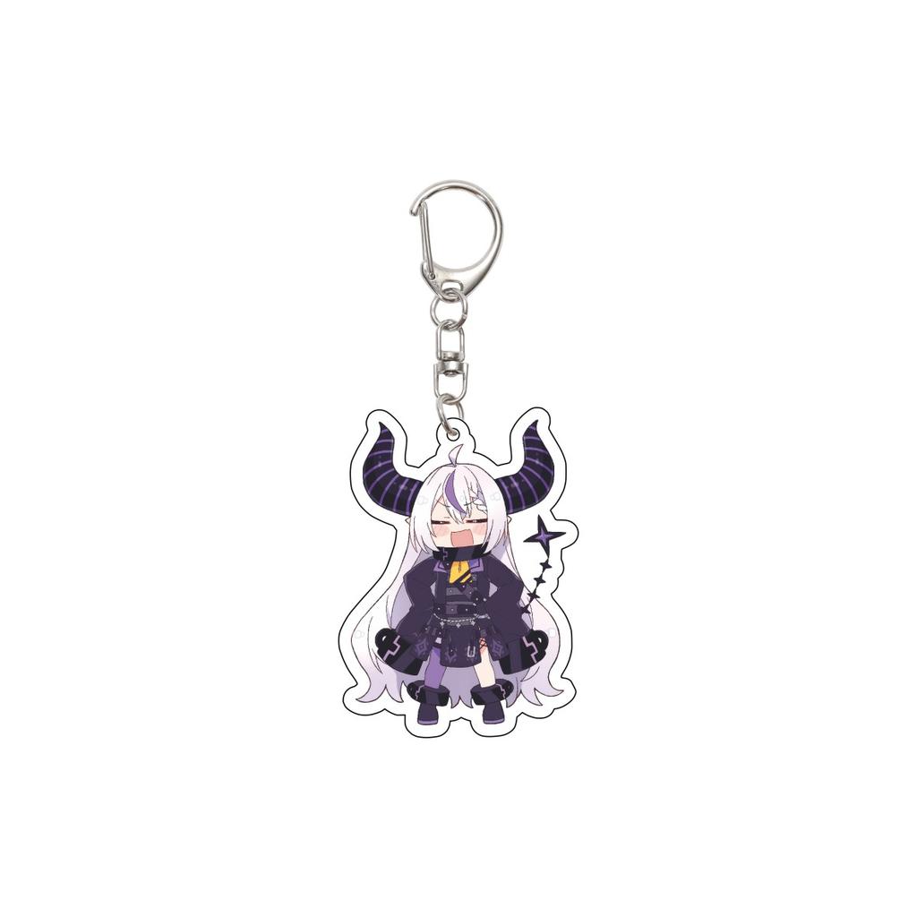 55MM Anime hololive Keychain Tokino Sora/Robocosan/Ōokami Mio/Shirogane Noel Key Chain Acrylic Model Plate Christmas Gifts