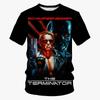 Klassikalise filmi Terminator 3D prinditud T-särk Suvine meeste välisriiete linna moes O-kaelusega top Street Harajuku vabaaja lühikeste varrukatega riided