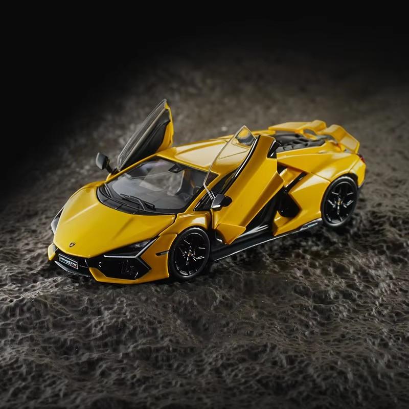

В наличии Hhtoys 1:64 Lamborghini Revueltoa Симуляция Сплав Миниатюрная Литая Модель Автомобиля Сделанная на Заказ Детские Игрушки Подарок жёлтый